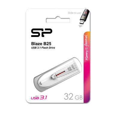 Logo trade reklaamkingitused foto: Pendrive Silicon Power Blaze B25 3.1