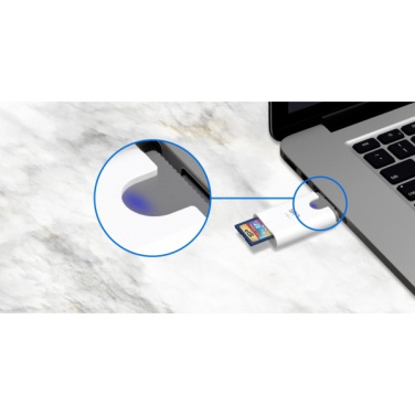 Logotrade reklaamkingid pilt: MicroSD ja SD-kaardi lugeja Silicon Power Combo 3.1