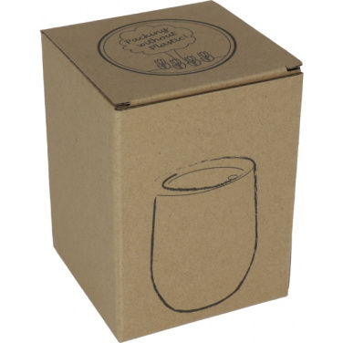 Logo trade reklaamkingituse pilt: Puidust välimusega roostevabast terasest kruus BRIGHTON 380 ml