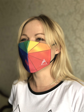 Logo trade ärikingid foto: VENUS PRO puuvillane näomask koos HEPA filtri taskuga 1378165