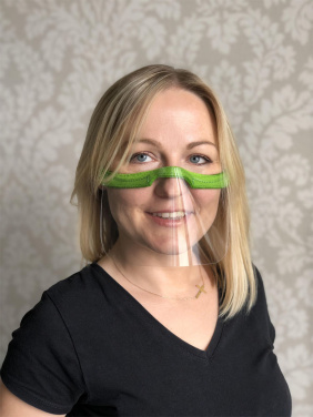 Logo trade reklaamkingitused foto: KALIPSO näokaitse - läbipaistev mask suu ja nina jaoks 1447162