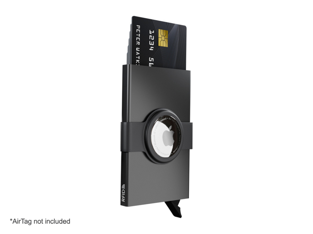 Logotrade meened pilt: RFID-krediitkaardi ümbris koos AirTag'i hoidjaga 2163108