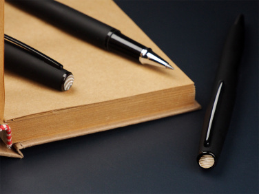 Logo trade reklaamkingituse pilt: Triibuline tulekivi pastapliiatsite komplekt 1284036