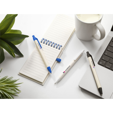 Logo trade reklaamkingid foto: Taaskasutatud piimakarpidest pastapliiats