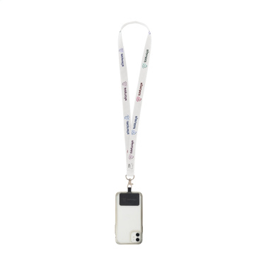 Logotrade reklaamkingituse foto: Lanyard Sublimation RPET 2 cm Patch võtmejuhtmega