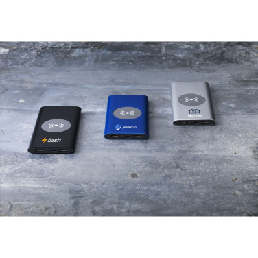 Logo trade reklaamkingituse pilt: Alumiiniumist 8000 traadita akupank