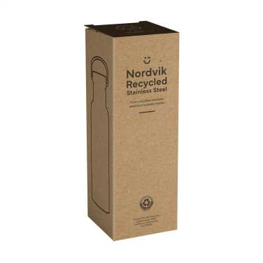 Logotrade firmakingituse foto: Nordvik RCS Recycled Steel 500 ml joogipudel