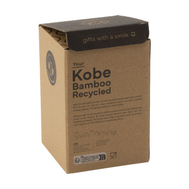Logotrade firmakingitused pilt: Kobe Bamboo RCS Recycled Steel 350 ml kohvitass