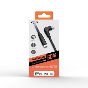 Logo trade reklaamtoote pilt: ANDMEEDASTUSKAABEL Boost Link nailon LK50CL Type C Lightning