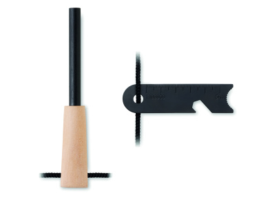 Logo trade firmakingituse pilt: FUEGOR männipuidust süütevahendite komplekt