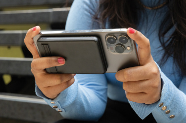 Logo trade reklaamkingituse pilt: Zen RCS plastk 5000 mah 5W magnetiline bambusest akuank