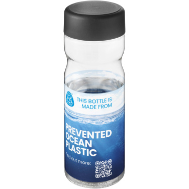Logotrade reklaamkingi foto: H2O Active® Eco Base 650 ml keeratava korgiga veepudel