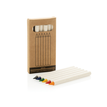 Logotrade reklaamkingitused pilt: Micki GRS infinity 6tk värvipliiatsi komplekt