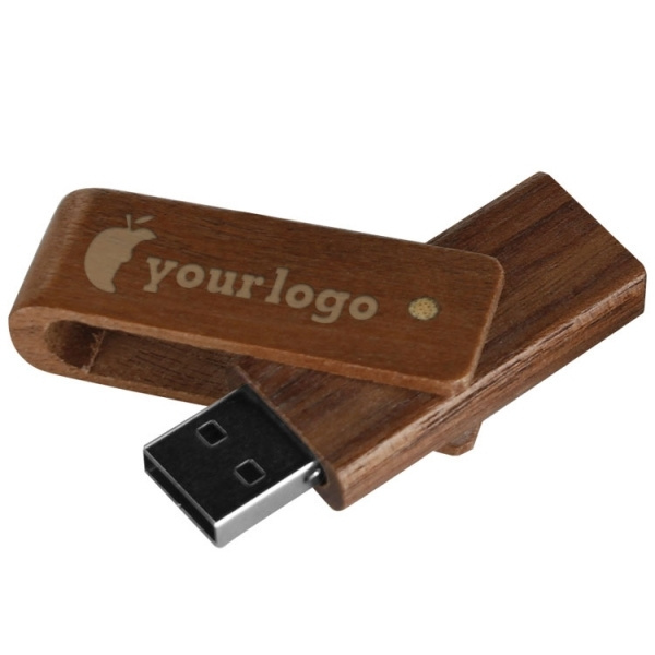 Logotrade ärikingitused pilt: Puidust USB-mälupulk
