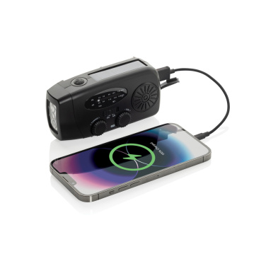 Logo trade firmakingituse pilt: RescueWave RCS taaskasutatud plastist hädaabiraadio