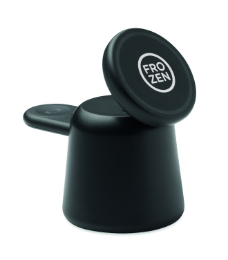 Logotrade meened pilt: 3-ühes juhtmevaba laadija 15W SIMPA