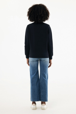 Logotrade firmakingi foto: IQONIQ Elgoni taaskasutatud puuvillast veerandlukuga kampsun