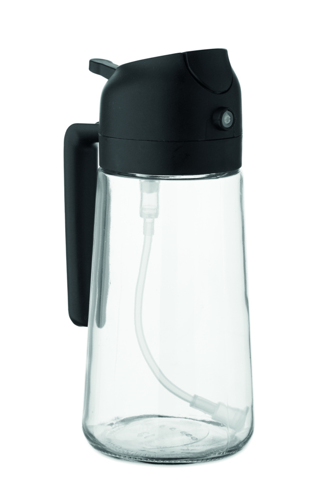 Logotrade ärikingi foto: DIP klaasist õlidosaator ja pihusti