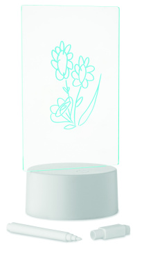 Logo trade meene pilt: LEDMEMO valgustatud LED-märkmetahvel