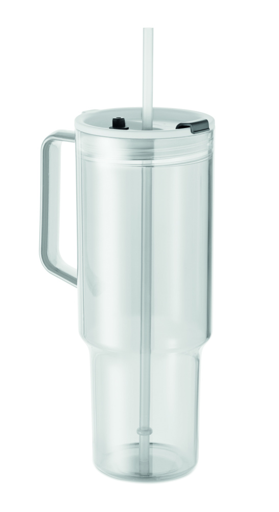 Logo trade reklaamtooted foto: MUGORA RPET-klaasist joogitops 1200ml