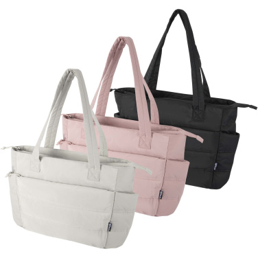 Logotrade reklaamtoote foto: Puffer 15,6-tolline GRS sülearvutikott 18L