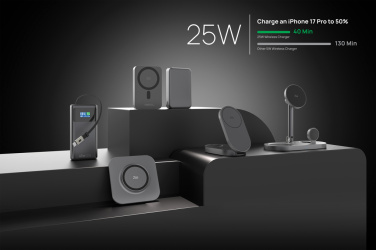 Logotrade ärikingituse foto: Quantum RCS ülikiire 10 000 mAh magnetiline 25W akupank