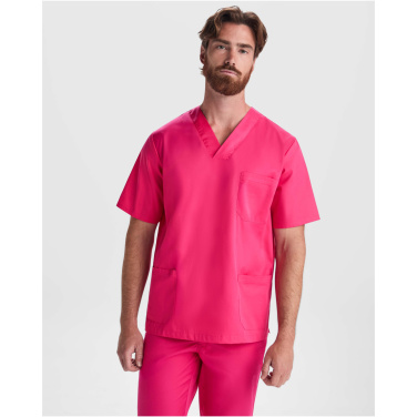 Logo trade reklaamkingi pilt: Panacea 160 g/m2 unisex lühikeste varrukatega pluus
