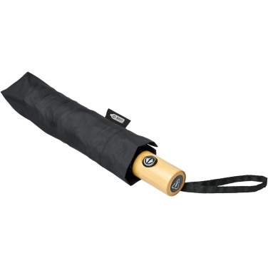 Logotrade mainoslahja tuotekuva: Bo-sateenvarjo, 21 tuumaa, automaattinen, PET-kierrätysmuovia