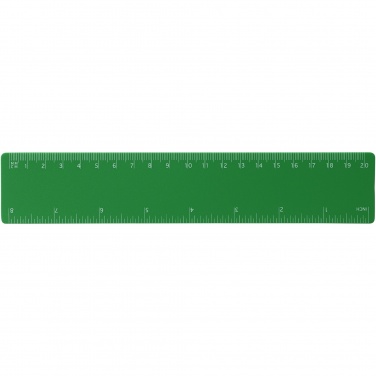 Logotrade mainostuote tuotekuva: Rothko-viivain, 20 cm, muovinen