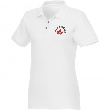 Logo trade mainostuotet tuotekuva: Beryl short sleeve women's organic recycled polo