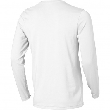 Logo trade mainostuote kuva: Ponoka long sleeve men's organic t-shirt