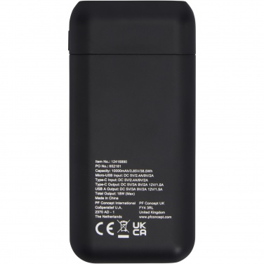 Logo trade liikelahja kuva: Odyssey 10.000 mAh:n suuritiheyksinen varavirtalähde