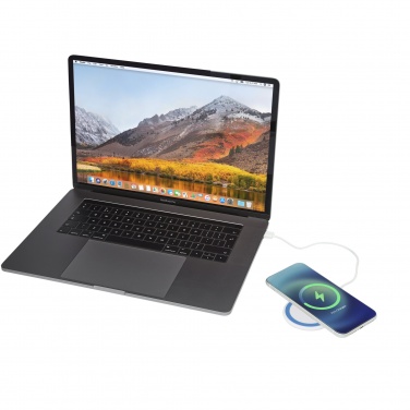 Logotrade mainostuotet kuva: Peak magneettinen 10 W:n langaton latausalusta