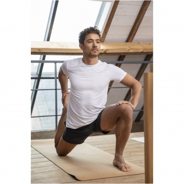 Logo trade mainostuote kuva: Borax miesten lyhythihainen GRS-kierrätetty cool fit t-paita