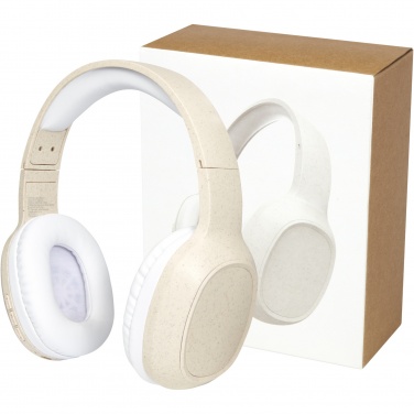 Logotrade liikelahjat kuva: Riff Bluetooth®-kuulokkeet mikrofonilla, vehnänolkea