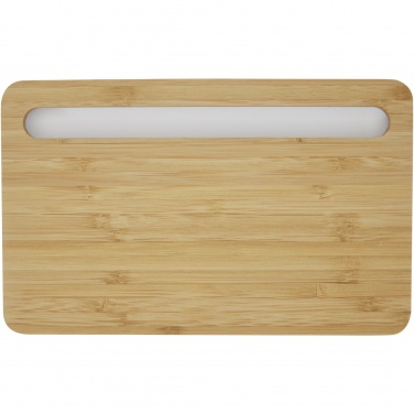 Logo trade mainoslahjat ja liikelahjat kuva: Medake 10W:n bambusta valmistettu langaton laturi