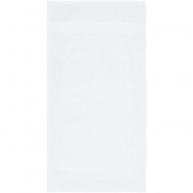 Logotrade liikelahja mainoslahja kuva: Charlotte puuvillainen pyyhe, 450 g/m², 50x100 cm