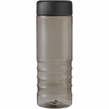 Logotrade mainostuote tuotekuva: H2O Active® Eco Treble 750 ml:n urheilujuomapullo kierrekannella