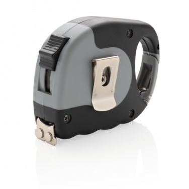 Logotrade liikelahja mainoslahja kuva: 5m/19mm mittanauha sulkurenkaalla