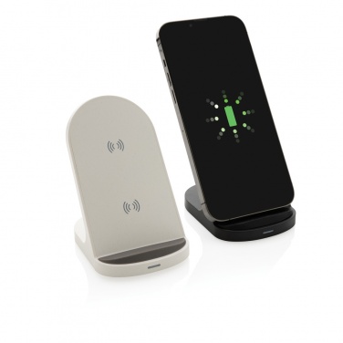 Logotrade mainostuotet kuva: RCS muovinen tuplakelainen langattoman latauksen alusta 15W