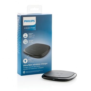 Logotrade mainoslahja ja liikelahja kuva: Philips 10W langaton laturi Qi