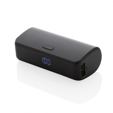 Logotrade liikelahja tuotekuva: FlashCharge 5000mAh pikalatausvirtapankki RCS muovista