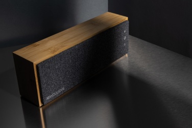 Logo trade mainostuotet tuotekuva: Wynn 10W langaton bambukaiutin