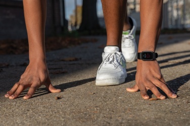 Logo trade mainoslahja ja liikelahja tuotekuva: RCS aktiviteettikello 1.47" kierrätetystä TPU :stä