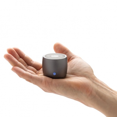 Logo trade mainoslahja kuva: Swiss Peak RCS 3W bassokaiutin kierrätetystä alumiinista