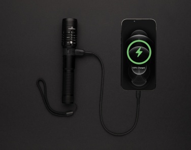 Logo trade mainostuote kuva: Gear X USB uudelleenladattava taskulamppu