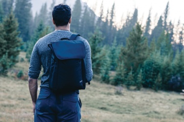 Logo trade liikelahja mainoslahja tuotekuva: Swiss Peak Fern AWARE™ RPET 15" reppu vetoketjulla
