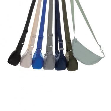 Logotrade mainoslahja ja liikelahja kuva: Crescent AWARE™ RPET puolikuun muotoinen crossbody -laukku