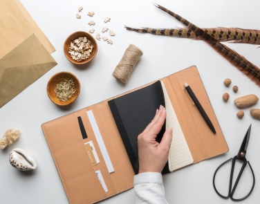 Logotrade mainoslahjat ja liikelahjat tuotekuva: A5 Deluxe design muistikirjan kansi