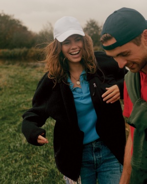 Logo trade mainoslahjat tuotekuva: Iqoniq Diran teddyfleecetakki kierrätetystä polyesteristä